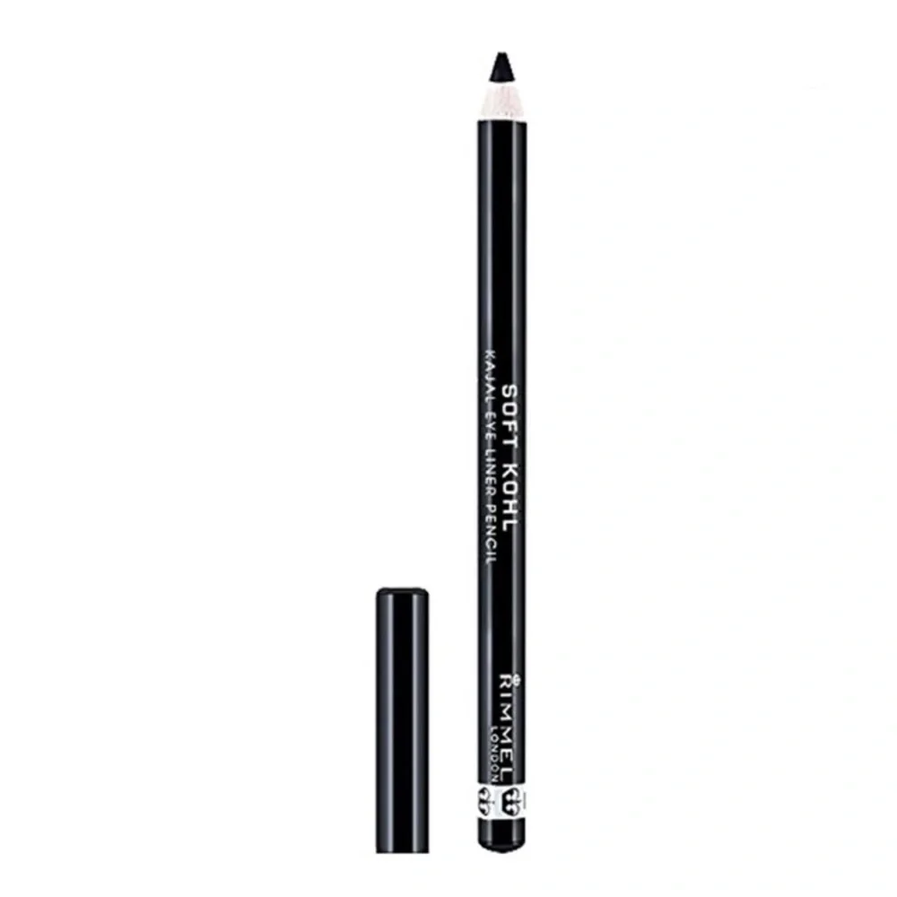 🆕 Pack of Three (3) Rimmel Soft Kohl Eyeliner Jet Black 0.04 Ounces